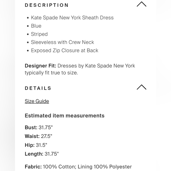 Kate Spade Multi-Color Stripe Dress - Picture 2 of 4